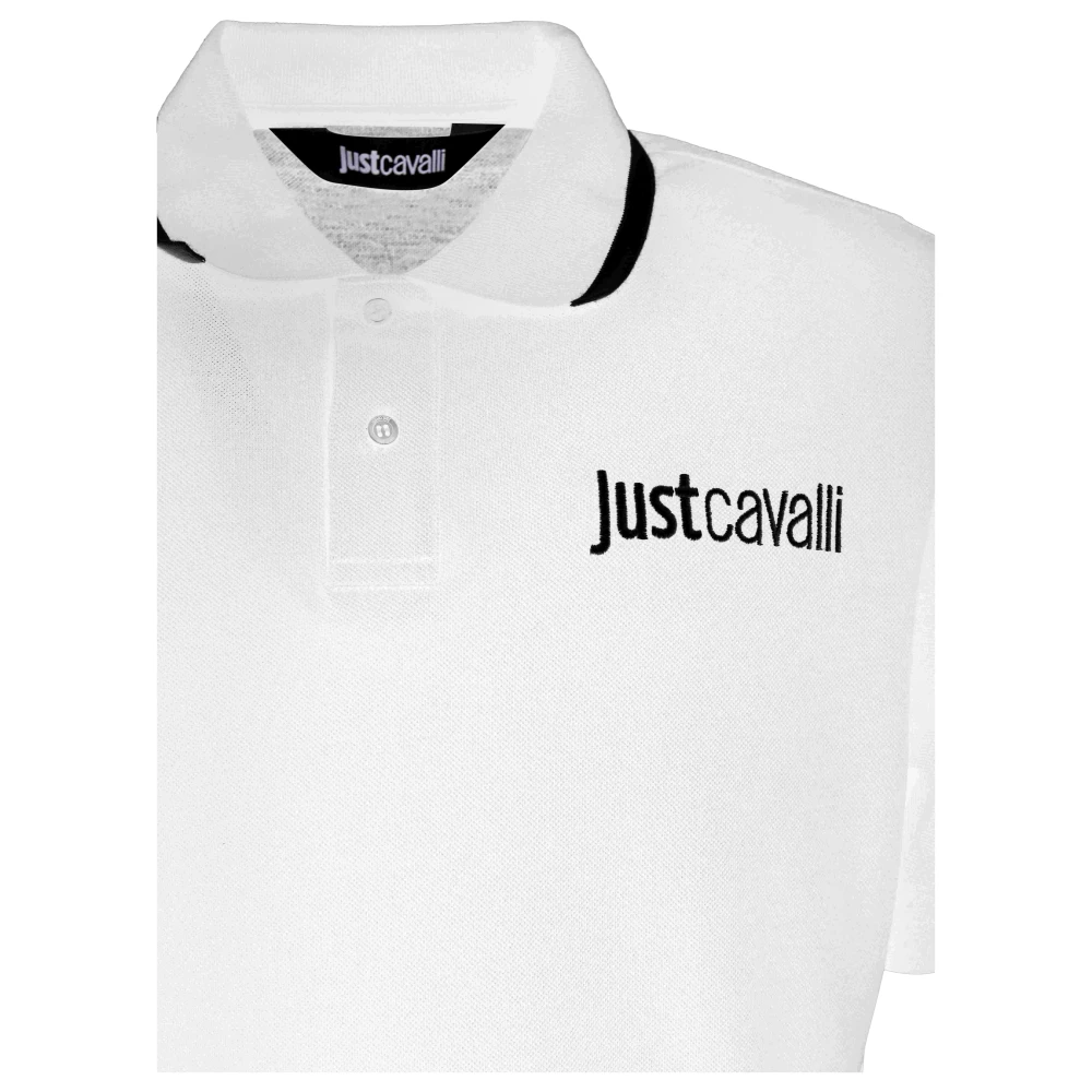 Just Cavalli T-shirts en Polos White Heren