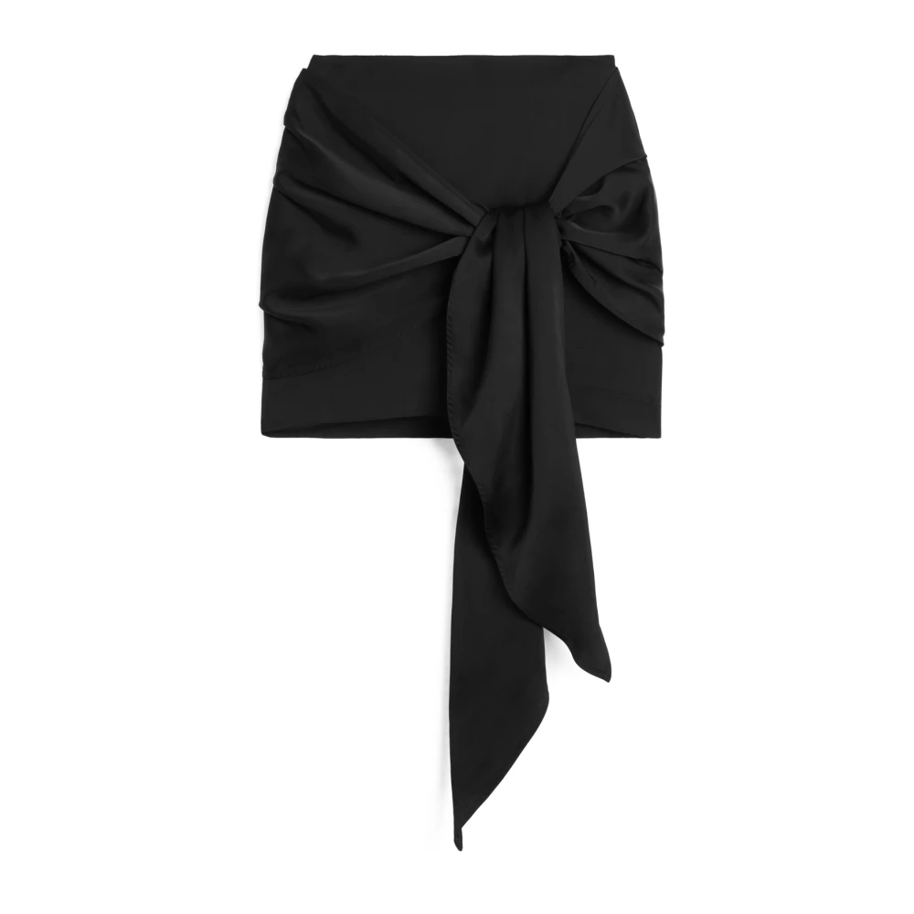Axel Arigato Dione Tie-Front Rok Black Dames