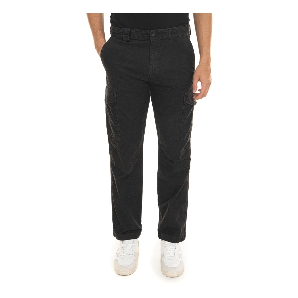 Boss Cargo broek met grote zak Black Heren