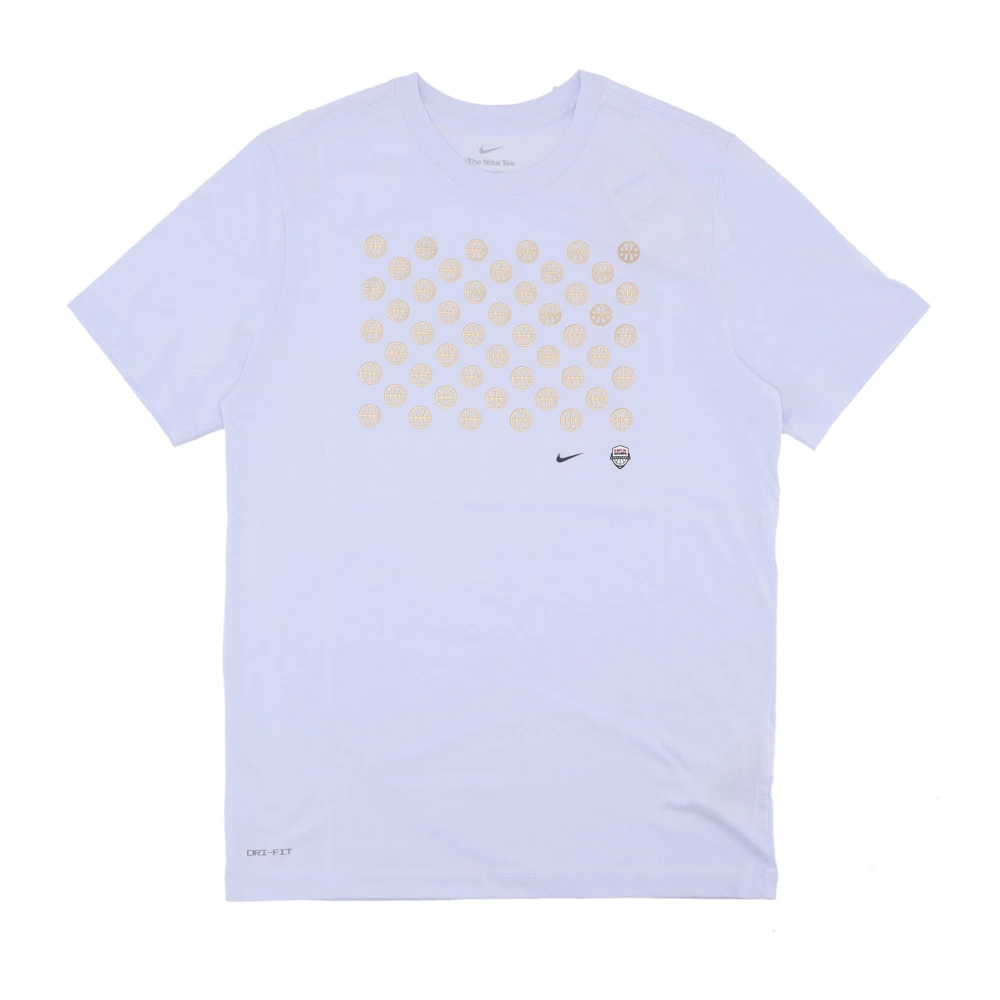 Nike 2024 Olympische Spelen Team USA Tee Gray Heren