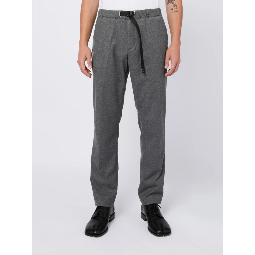 White Sand Grijze Broek met Riem voor Mannen Gray Heren