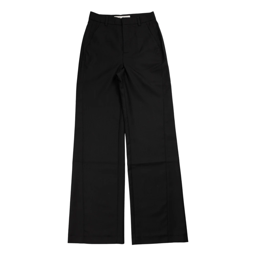 Séfr Zwarte wollen broek Black Dames