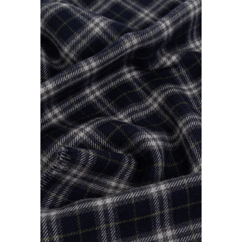 Burberry Sjaal met ruitpatroon Blue Unisex
