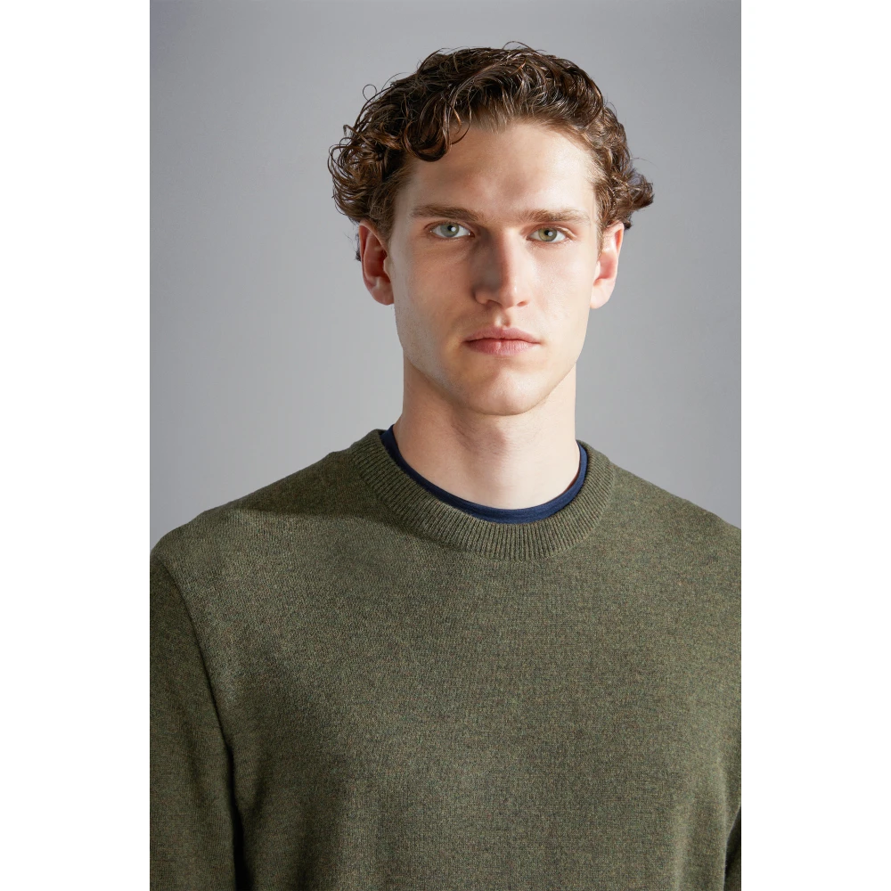PAUL & SHARK Groene Sweater Collectie Green Heren