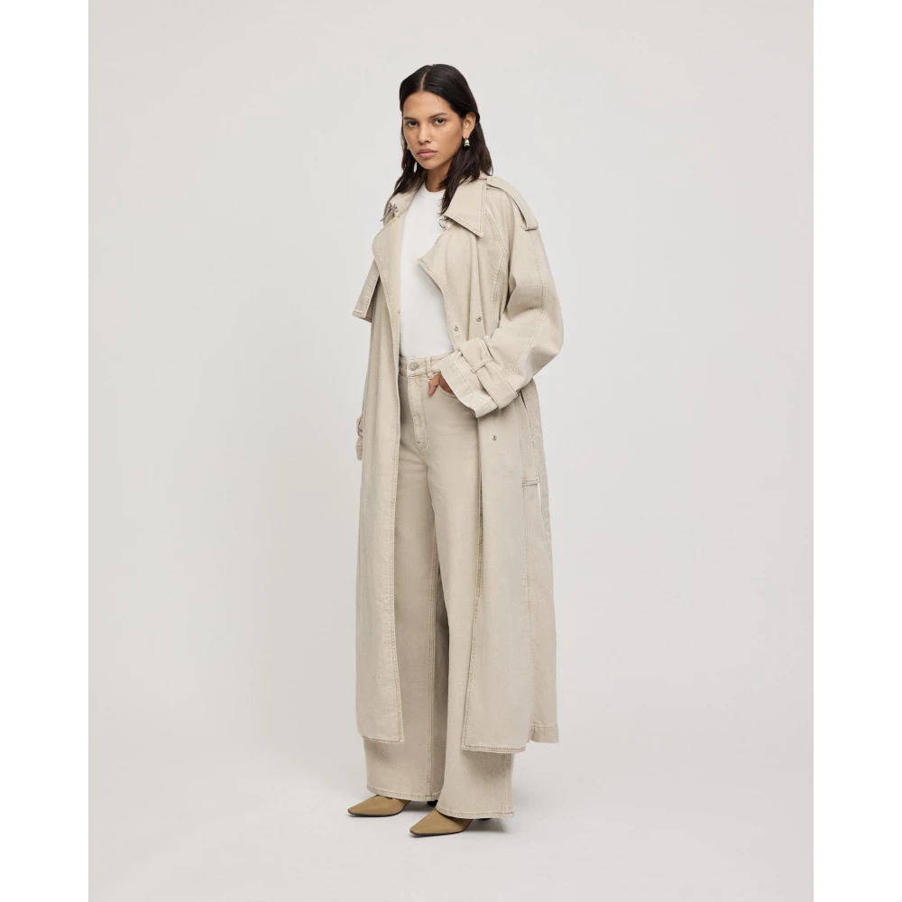 IVY OAK Cordelia Mantel Beige Dames