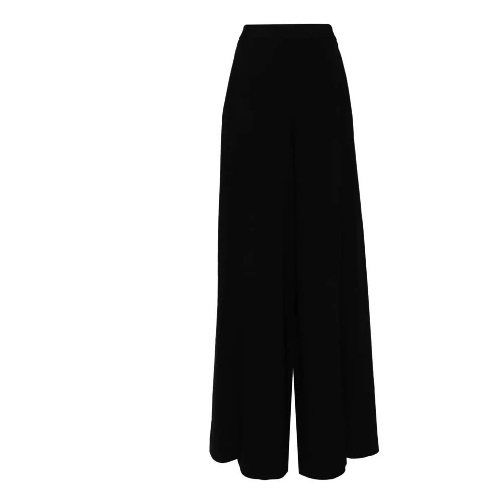 Ermanno Scervino Zwarte Flared Palazzo Rok Black Dames