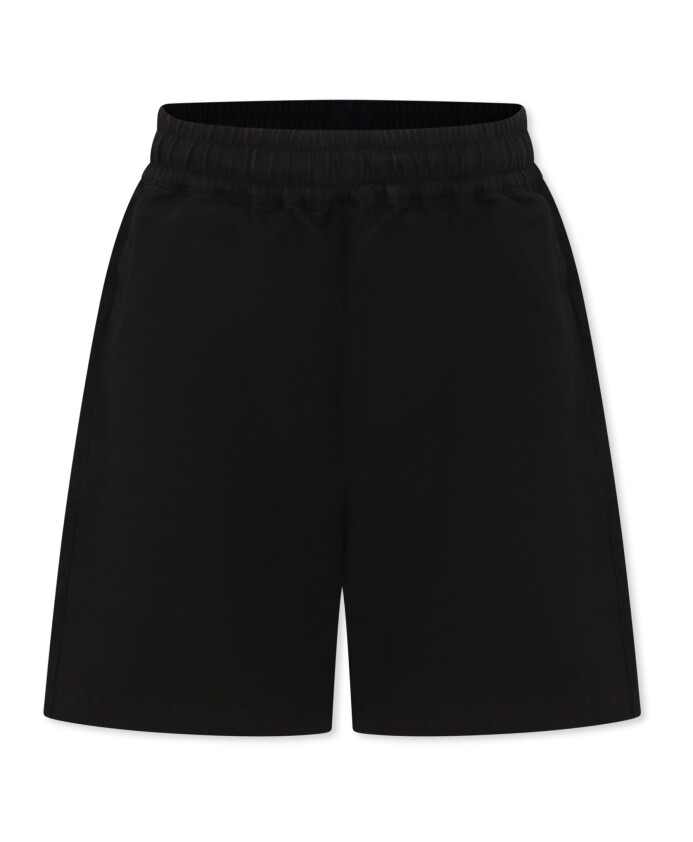 shorts-casual-en-lin-et-coton-noir