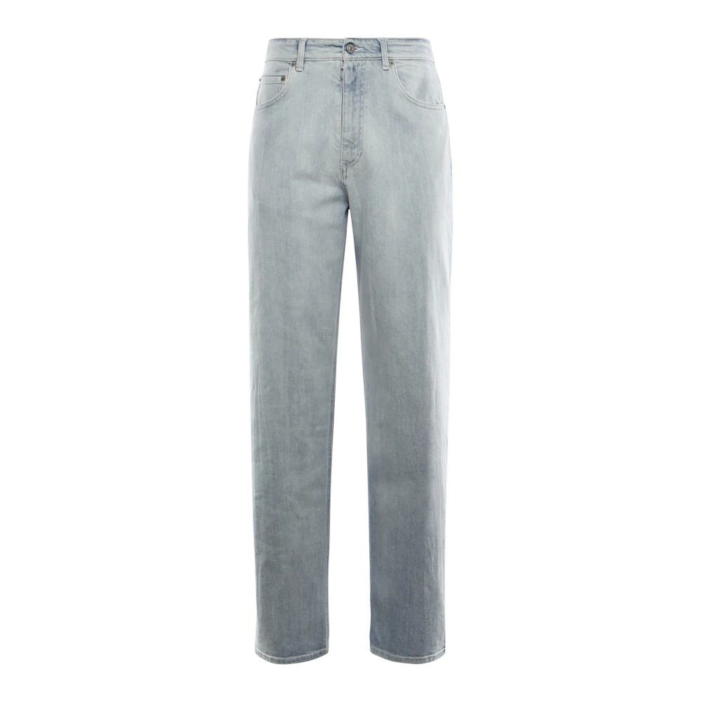 Mm6 Maison Margiela Men's Blue Straight Fit Jeans, W32, Straight Jeans