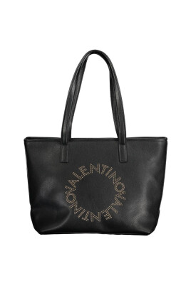 black-polyethylene-handbag-with-shoulder-straps