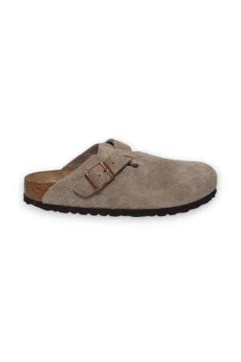 Beige Sandaler med Korkfotbädd