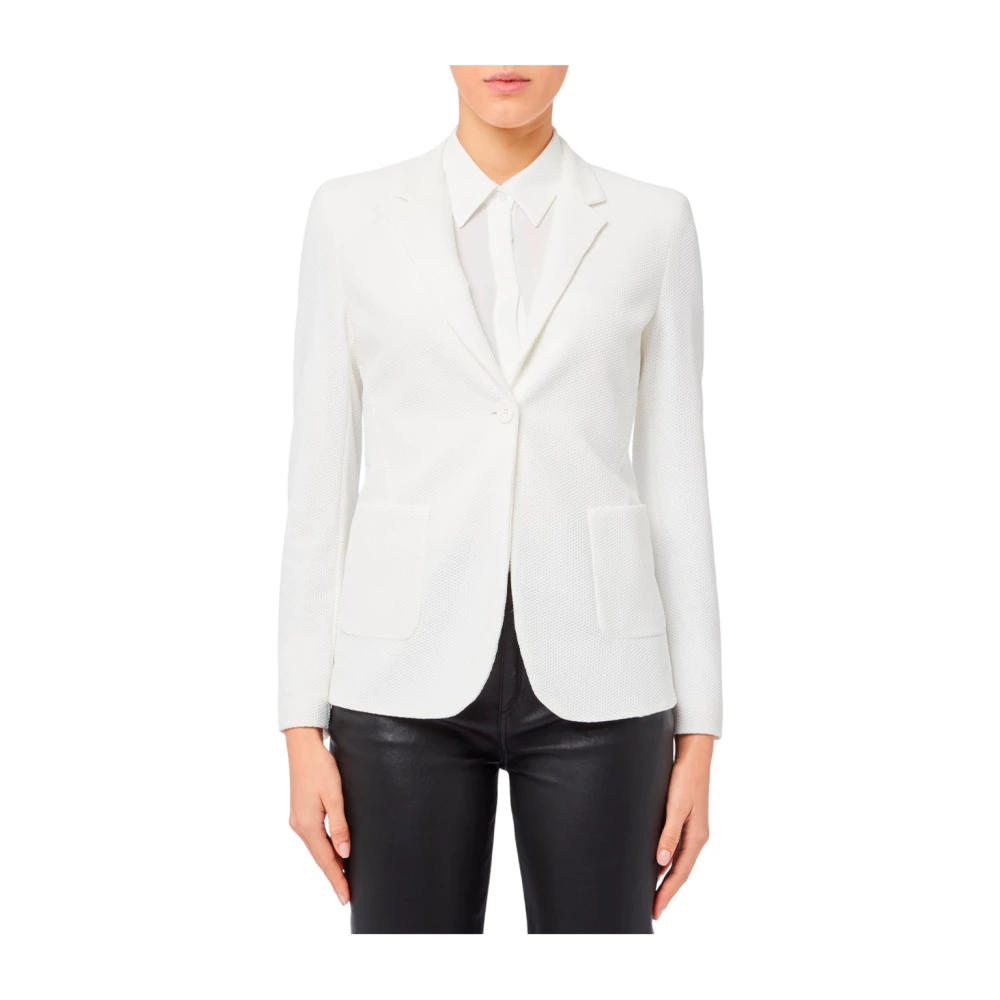 Seventy Klassieke Piqué Honingraatjas Beige Dames