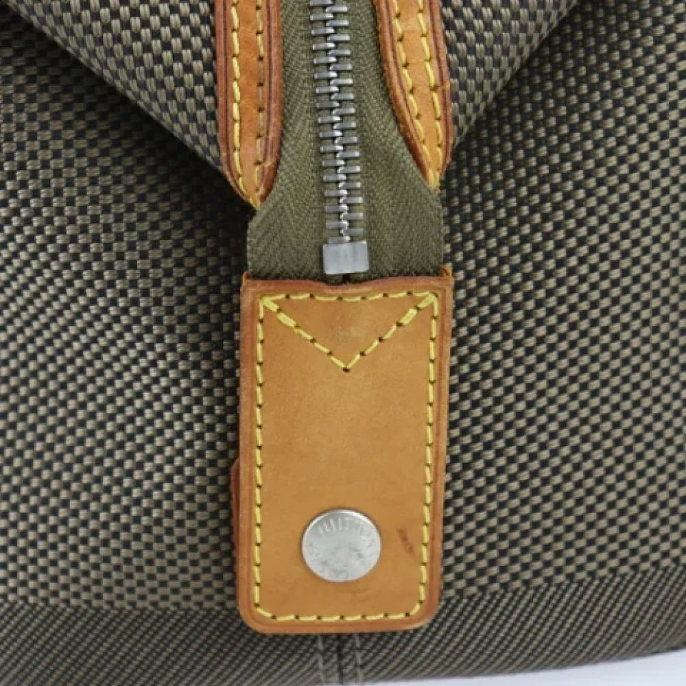 Louis Vuitton Vintage Pre-owned Leather clutches Green Unisex