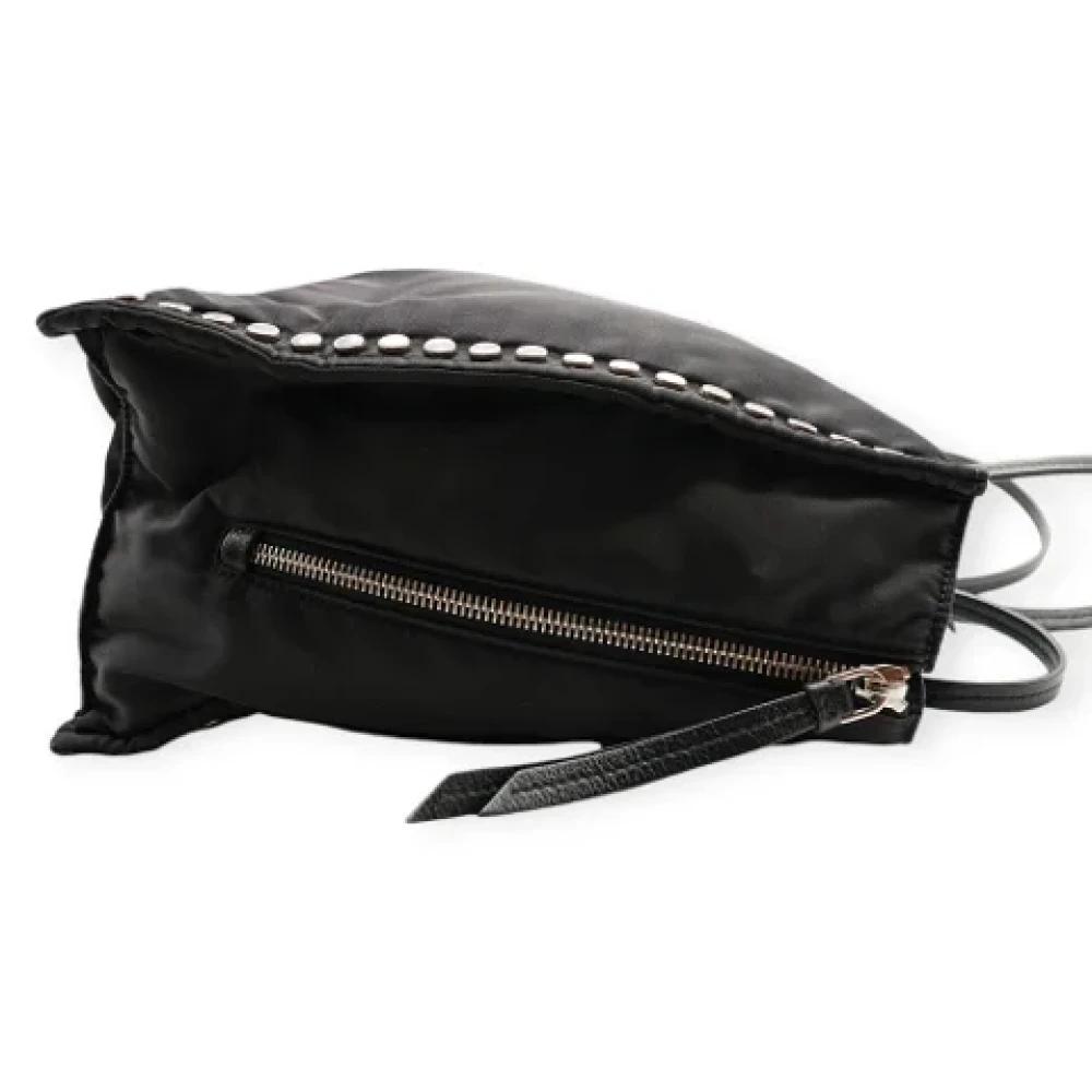 Prada Vintage Pre-owned Nylon prada-bags Black Dames