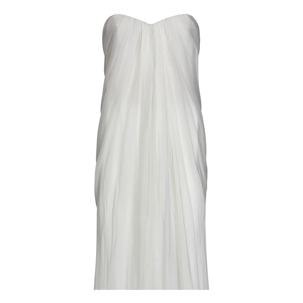 alexander mcqueen Witte jurken voor vrouwen White Dames