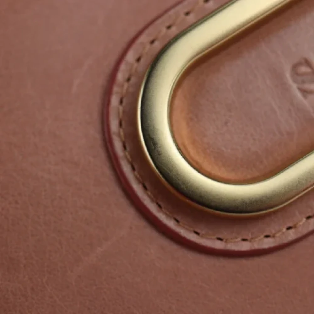 Chloé Pre-owned Leather wallets Pink Dames