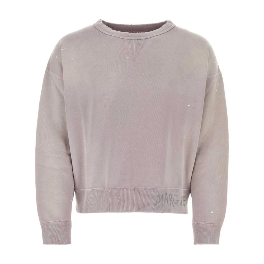 Maison Margiela Vintage Roze Katoenen Sweatshirt Pink Heren