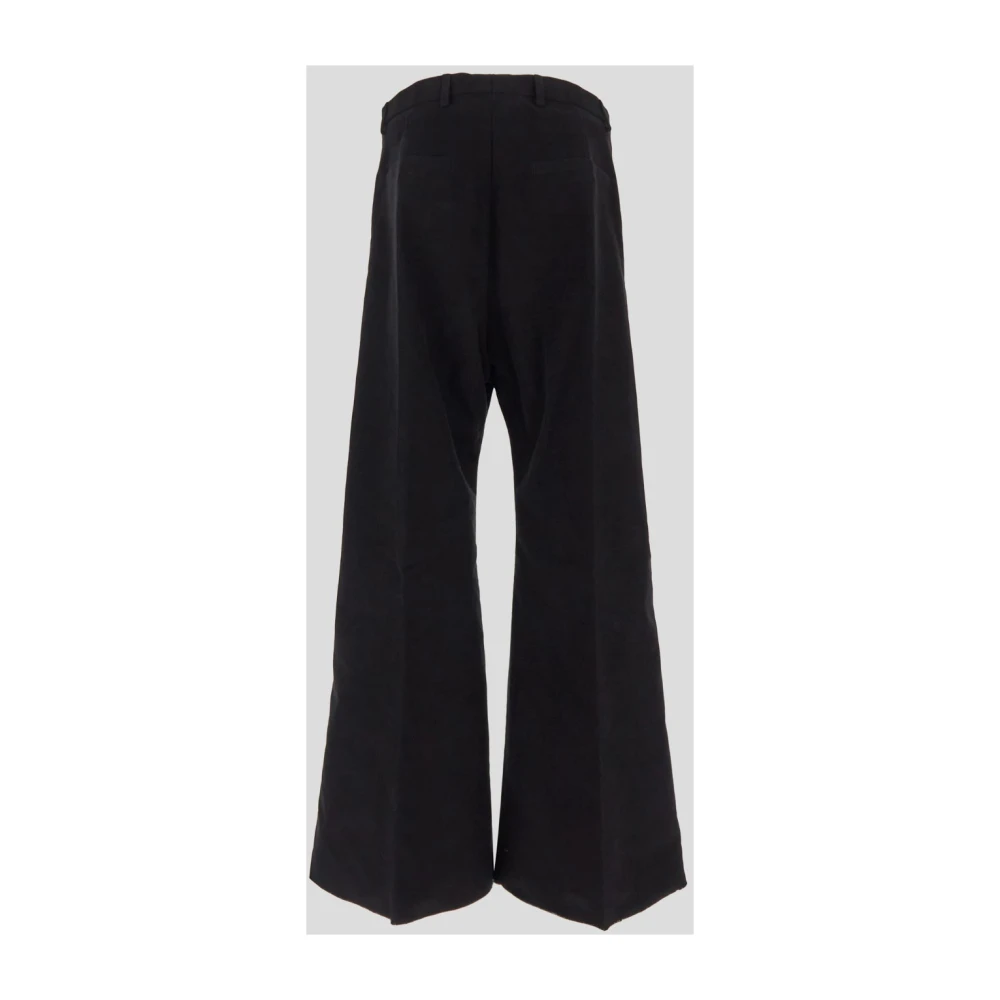 Rick Owens Tailored katoenen broek Black Heren