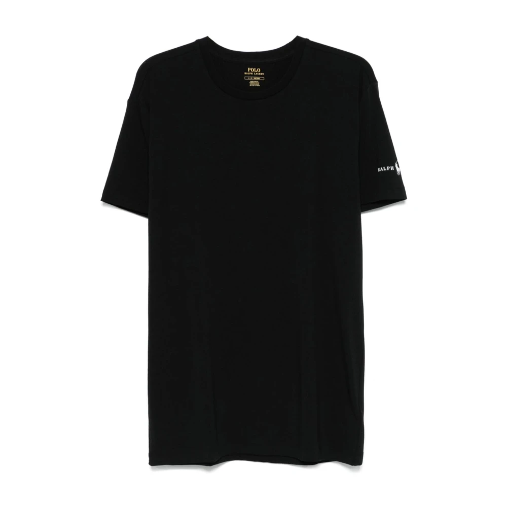 Polo Ralph Lauren Zwarte Crew Neck T-shirts Pak van 3 Black Heren