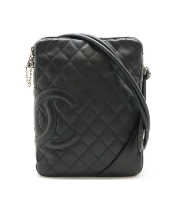 pre-owned-cuir-sacs-chanel