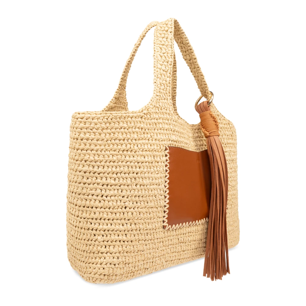Ulla Johnson Kamari Shopper Tas Beige Dames