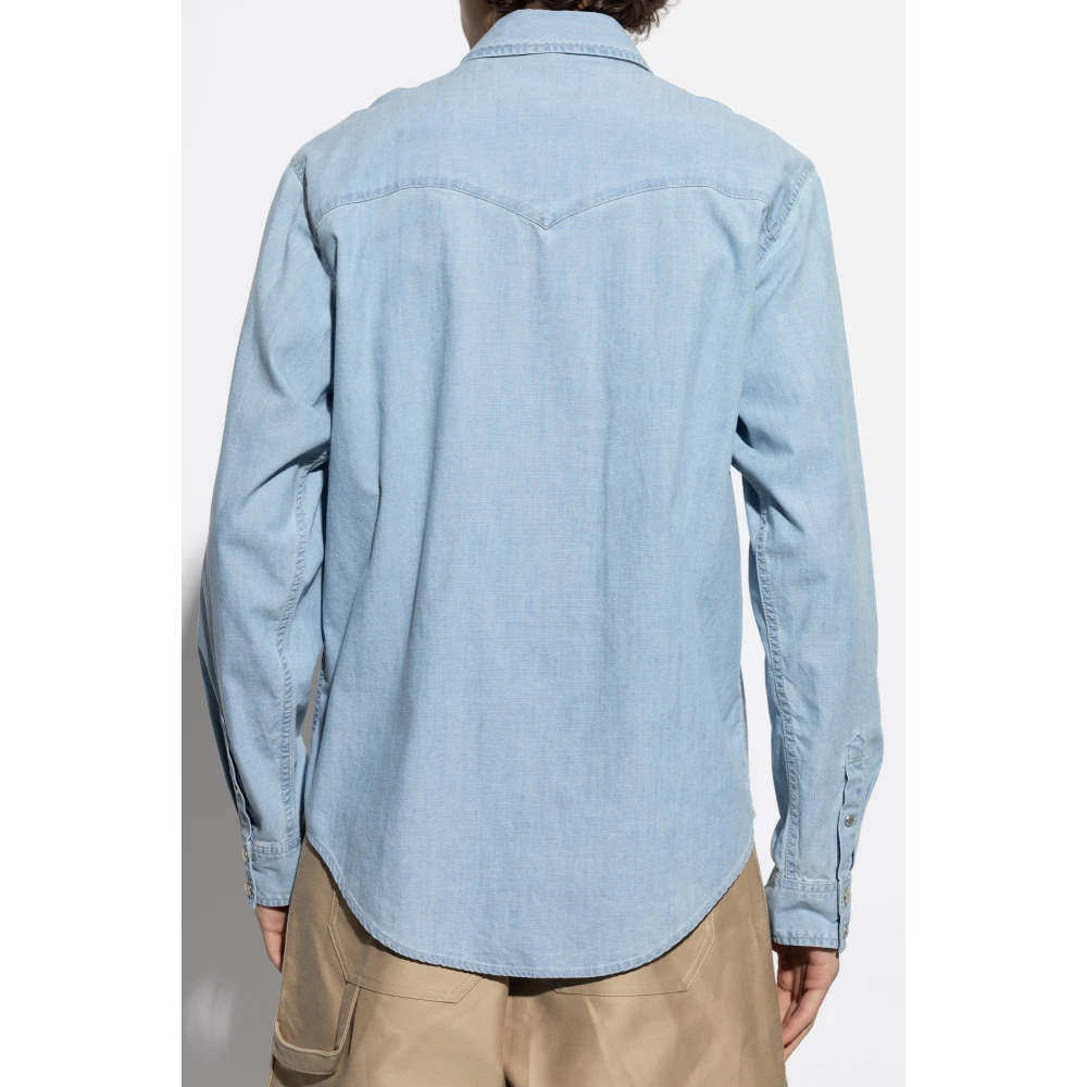 Isabel marant Denim shirt Vasco Blue Heren