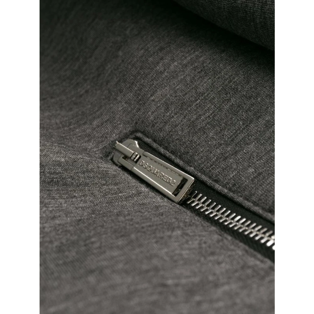 Dsquared2 Grijze Hoodie Sweater Textiel D9Mj62680 Gray Dames