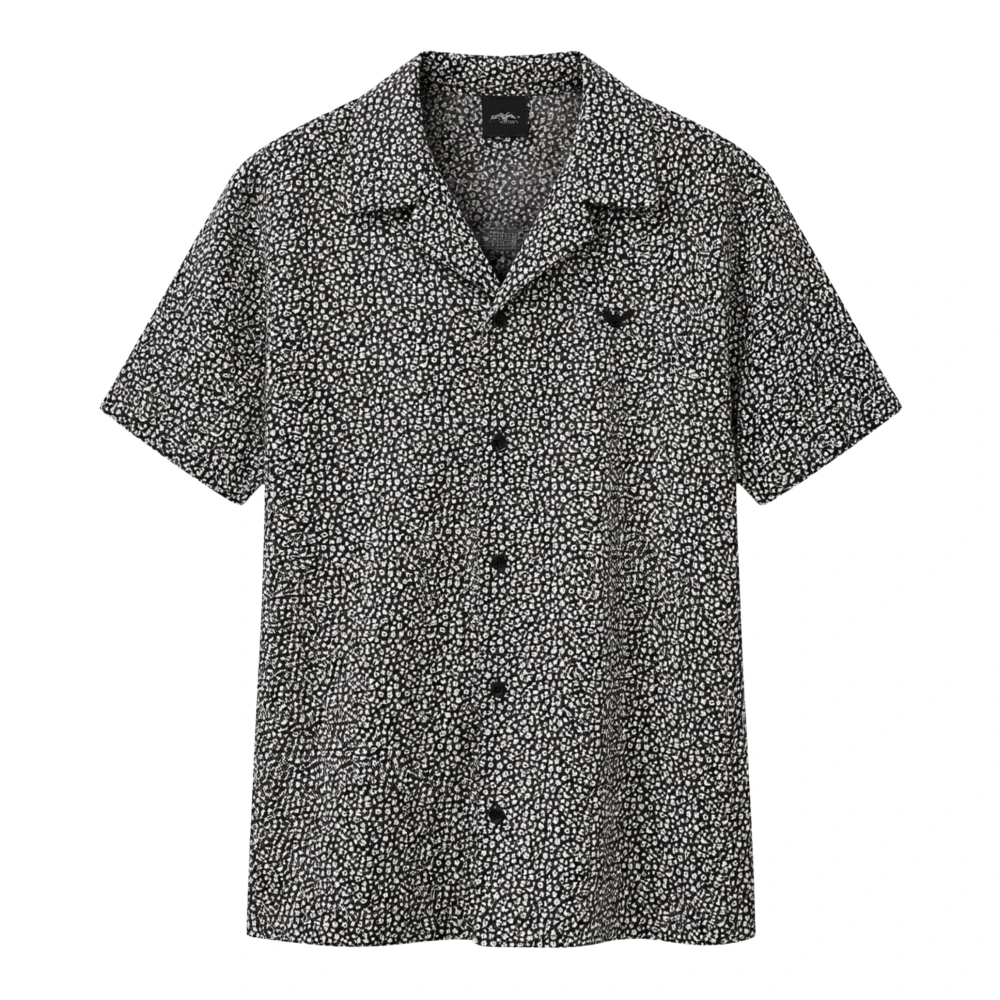 Emporio Armani Uomo Nero - Beachwear Shirt - Shirts - Xl