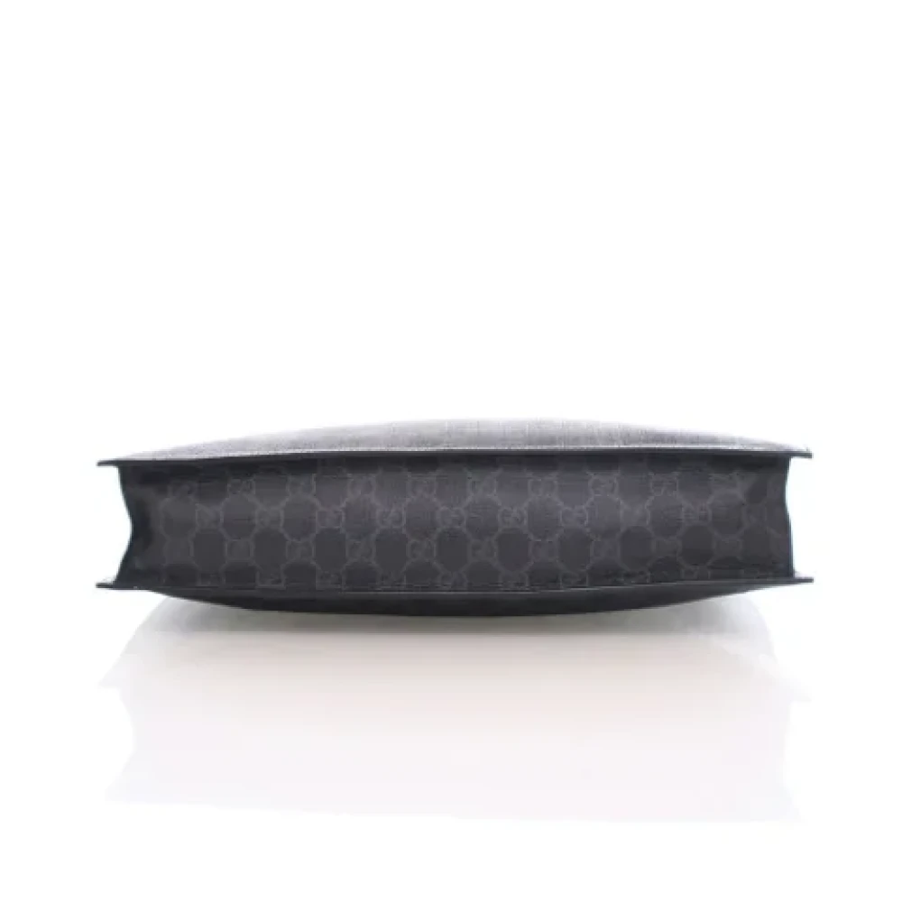 Gucci Vintage Pre-owned Coated canvas gucci-bags Black Dames