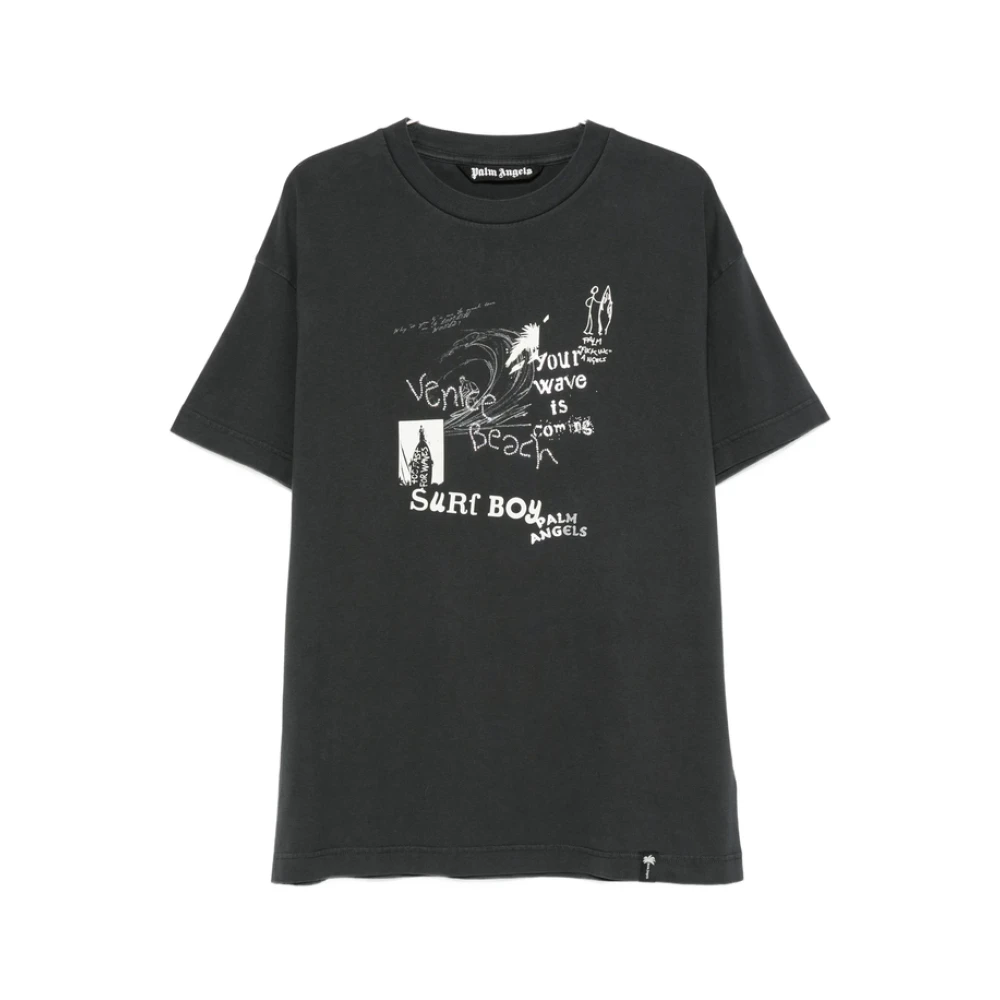 Palm Angels Uomo Nero Top, Xs, New,
