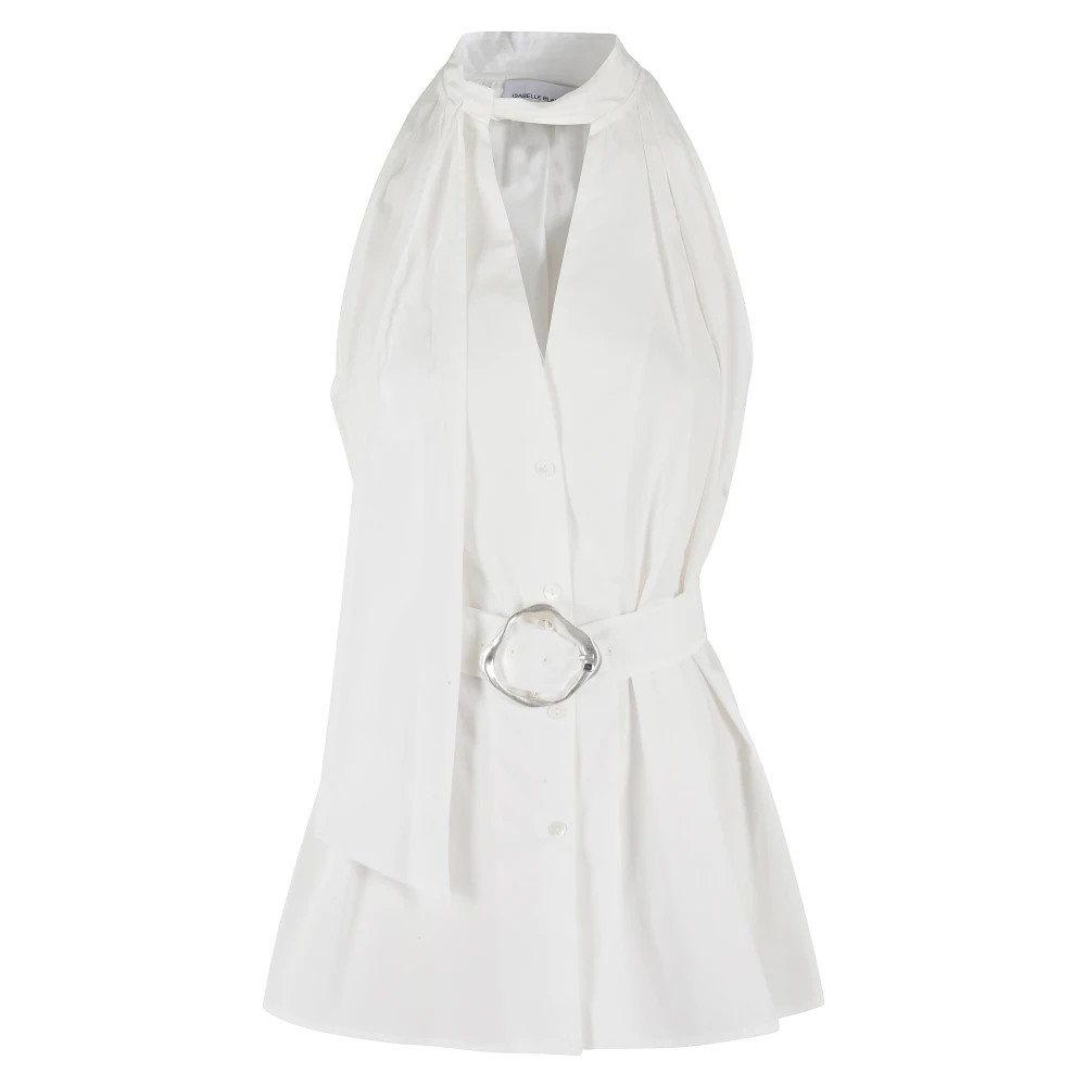 Tops > Sleeveless Tops - - Isabelle Blanche - Modalova