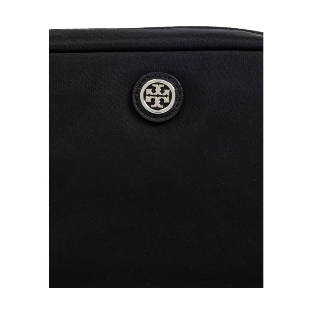 TORY BURCH Zwart accessoires met logoplaquette Black Dames