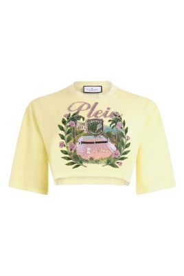 Cropped T-shirt Cannes Tennis Club