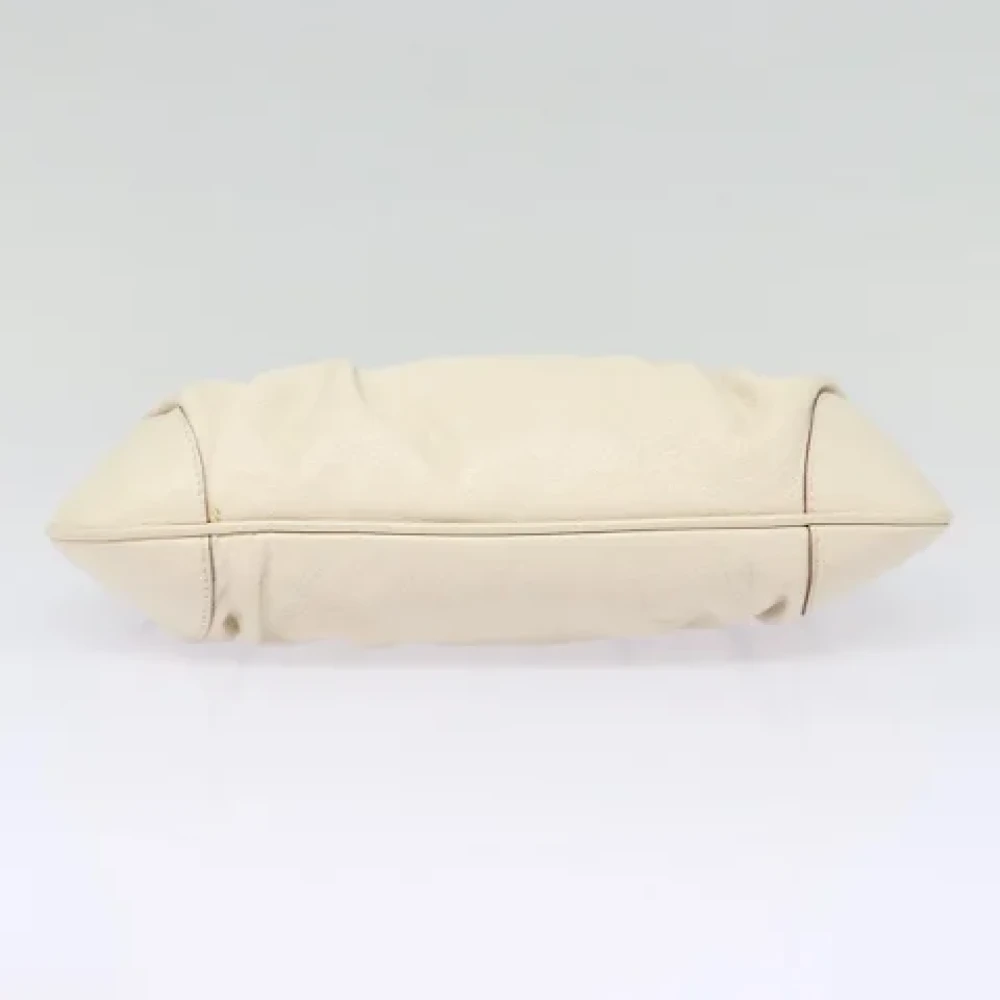 Salvatore Ferragamo Pre-owned Leather handbags White Dames