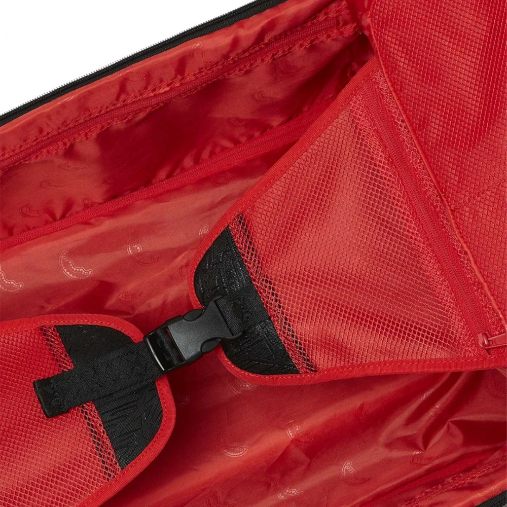 Sprayground Nacht Graff Embossed Zachte Bagage Black Dames