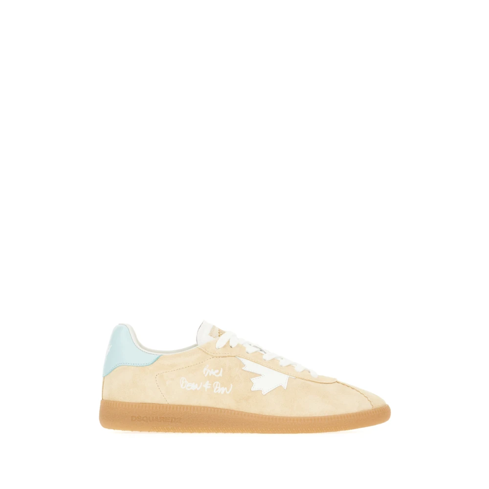 Dsquared2 Rebel Sneakers Heren Schoenen Beige