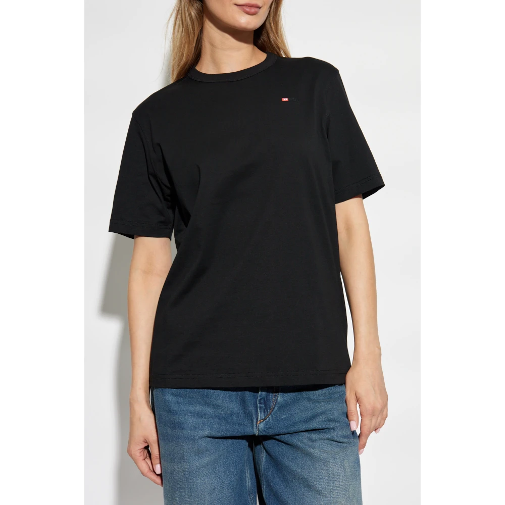 Diesel T-shirt T-Adjust-Microdiv Black Unisex