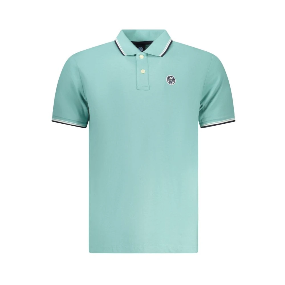 North Sails Homme Bleu Tops, Taille: 2XL Polo À Manches Courtes