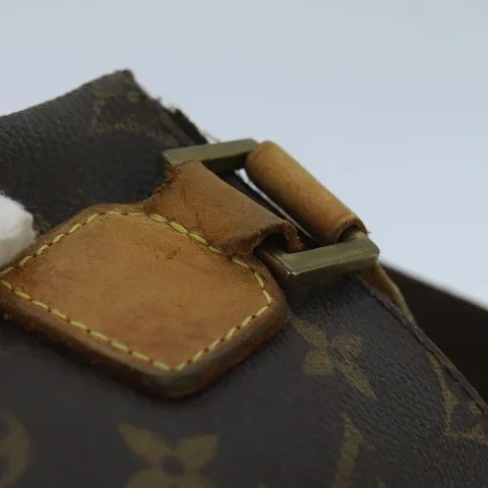 Louis Vuitton Vintage Pre-owned Canvas shoulder-bags Brown Dames