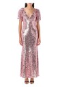 robe-midi-a-sequins-et-col-en-v-argent-rose