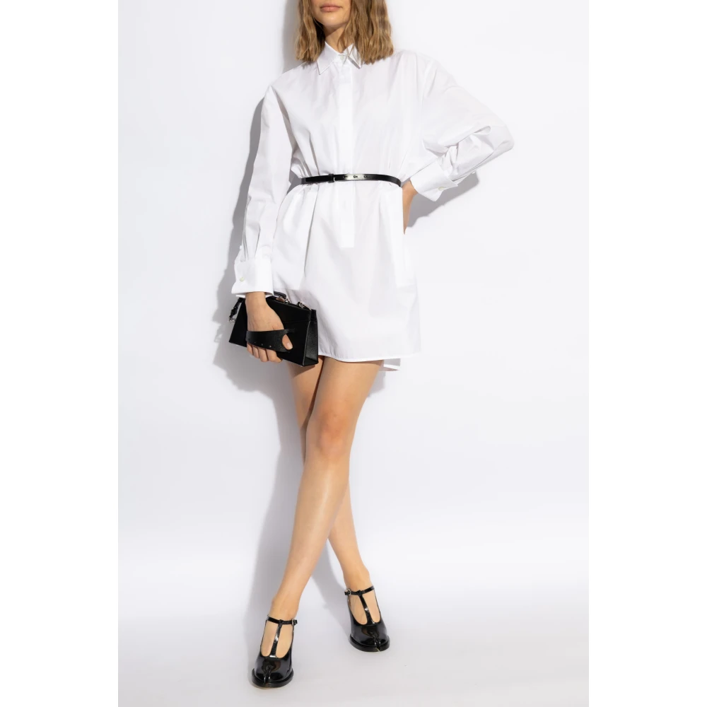 Max Mara Jurk Alcade White Dames