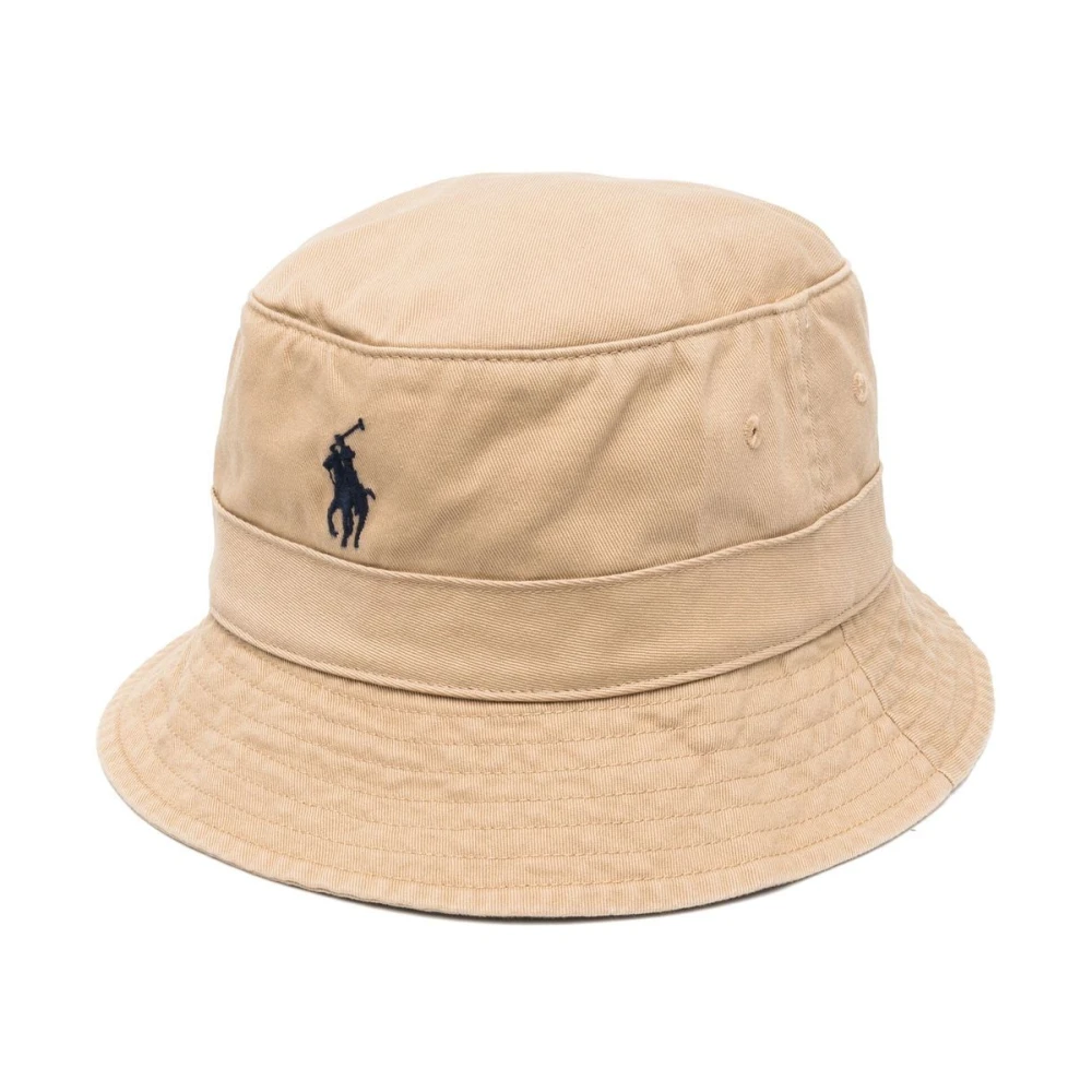 Polo Ralph Lauren Emmerhoed met blauw Polo-motief Beige Heren