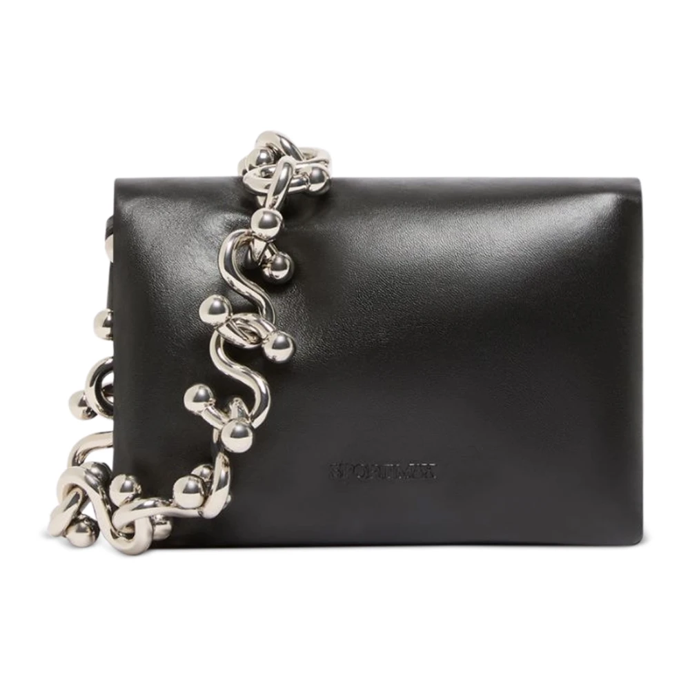 Max Mara Black Shoulder Bags, Female, One Size, Soffy Mini Bag
