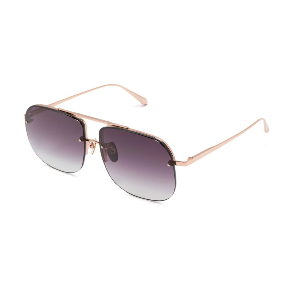 Linda Farrow Pink Sunglasses, Unisex, 62 Mm, Lfl1539 C3sun Sunglasses