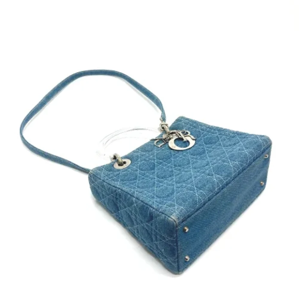 Dior Vintage Pre-owned Denim dior-bags Blue Dames