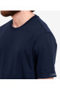t-shirt-bleu-en-coton-a-col-rond-et-manches-courtes