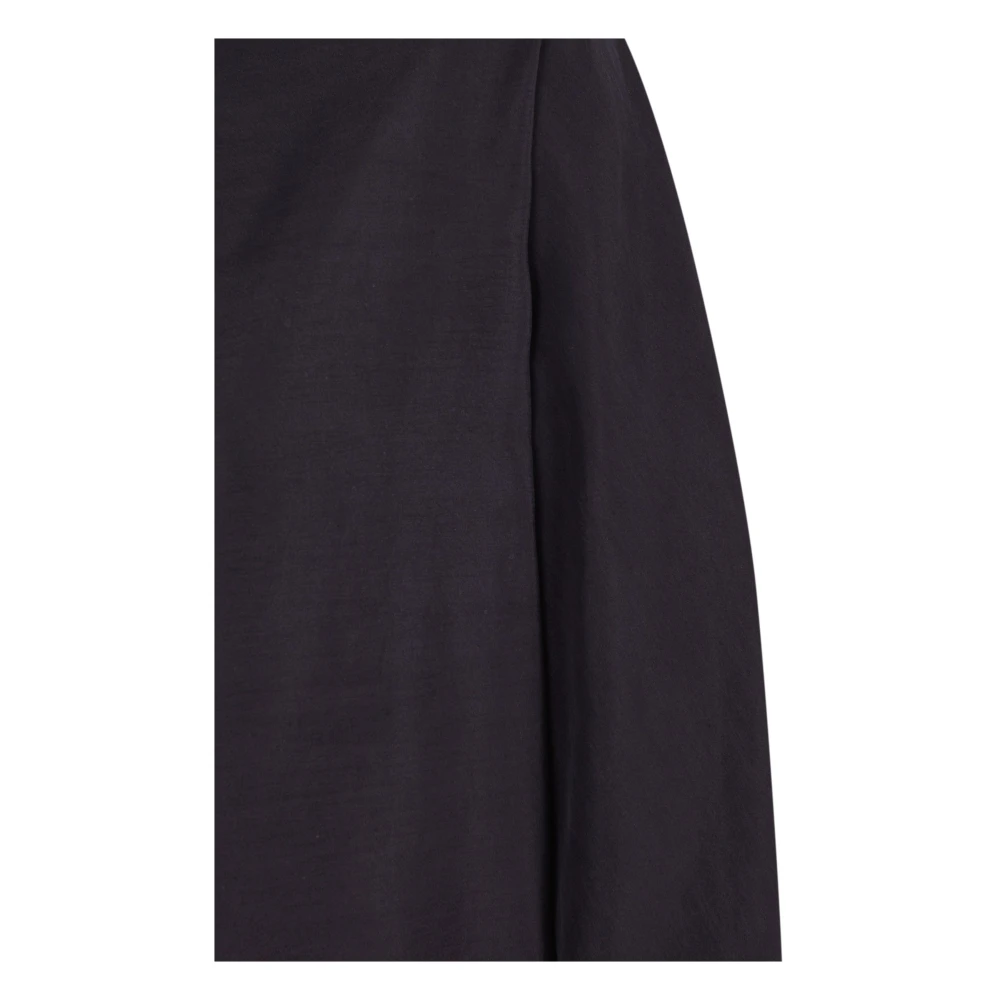 Cortana Velvet Oversized Top Rookgrijs Black Dames
