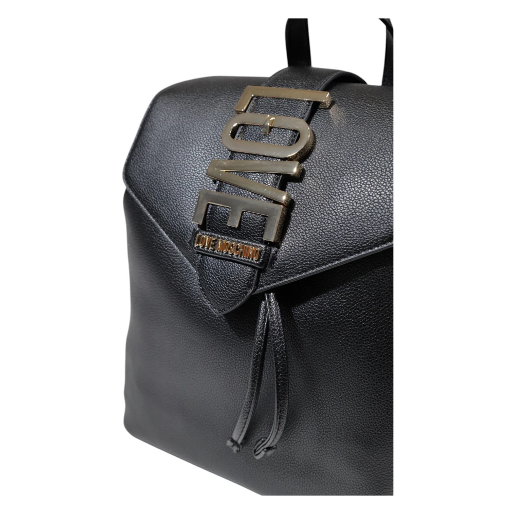 Love Moschino Lente Zomer Dames Rugzak Collectie Black Dames