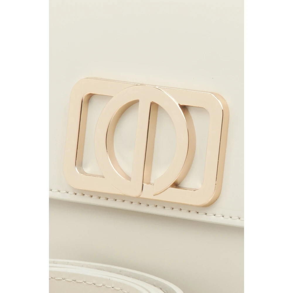 Estro Dames Kleine Melkachtig-Beige Baguette Handtas Er00115406 Beige Dames