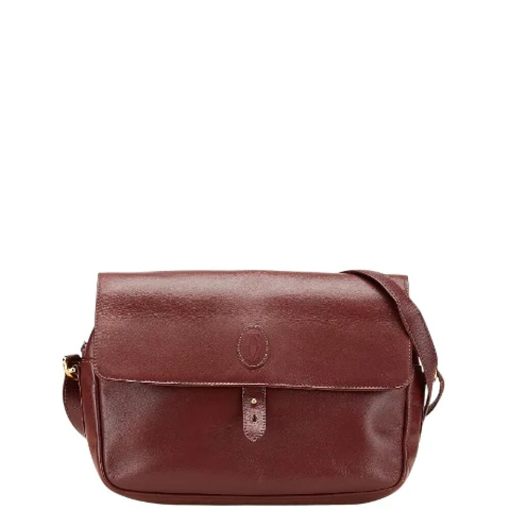 Cartier   ポーチ　カルティエ　ヴィンテージ l1002261-square-pouch-must-de-cartier