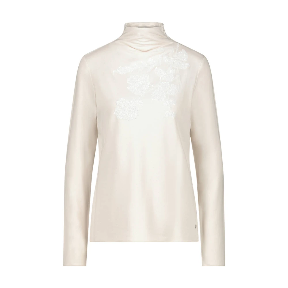 Monari Stijlvolle Pullover Sweater Beige Dames